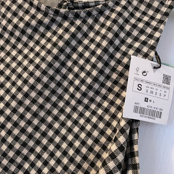 NWT Zara Gingham dress - Picture 2 of 3
